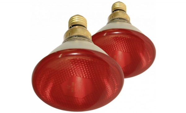 ИК-лампа Kerb, красная, 100 и 175