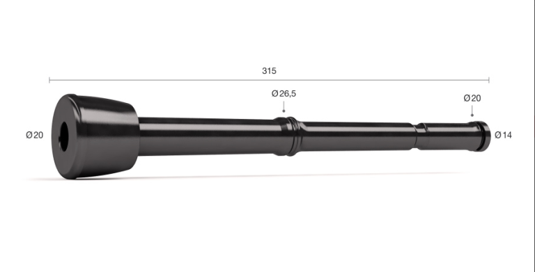 Сосковая резина JD 177 (Аналог DeLaval 960036-01)