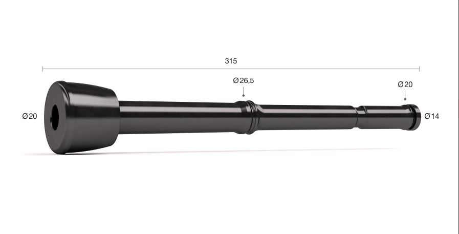 Сосковая резина JD 177 (Аналог DeLaval 960036-01)