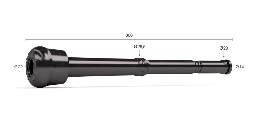 Сосковая резина JD 309 (Аналог DeLaval 999008-01/964008)